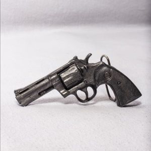 Bergamot brass pistol belt buckle